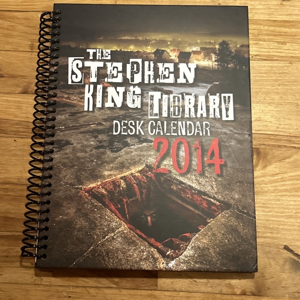 Lot of 8 Stephen King Library Desk Calendars 2007-2014 Hologram, Short Story - Picture 9 of 9
